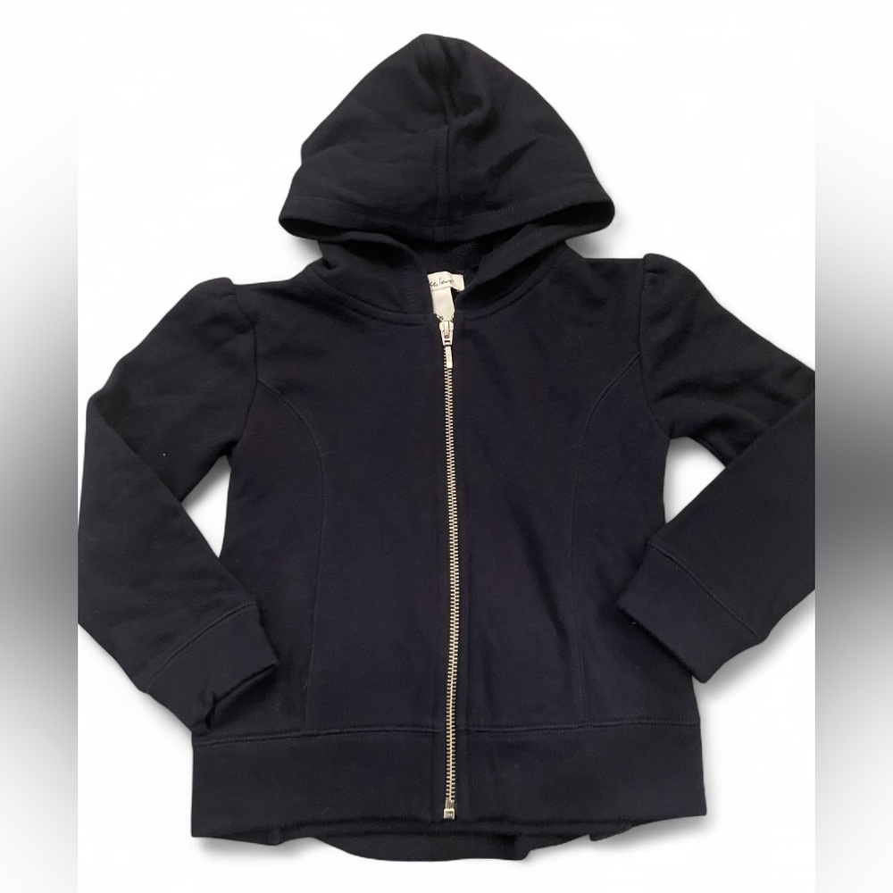 NWT Like Love Navy Blue Zip Up Sweatshirt Girls Size 5